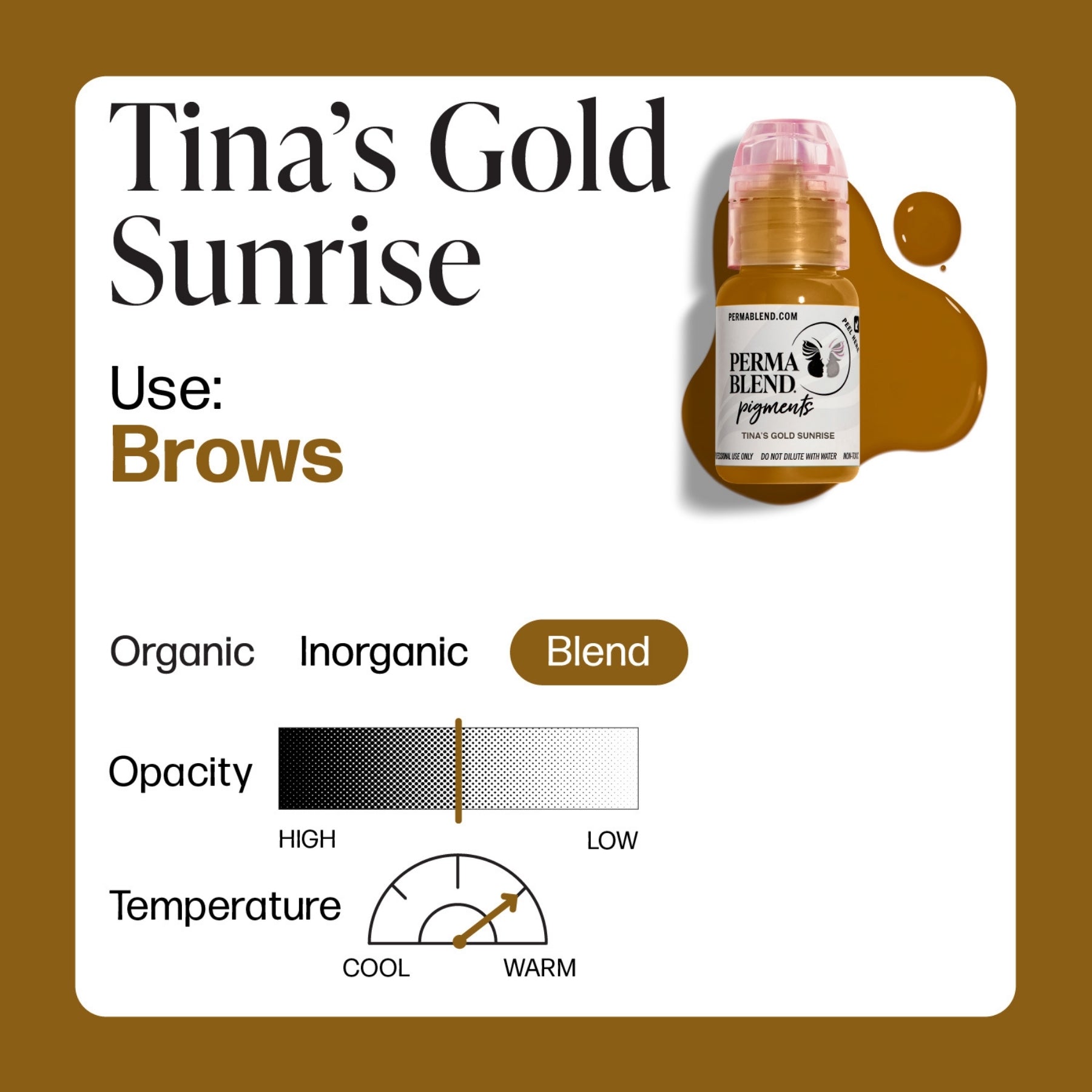 Perma Blend Eyebrow Pigments - Brow Shades