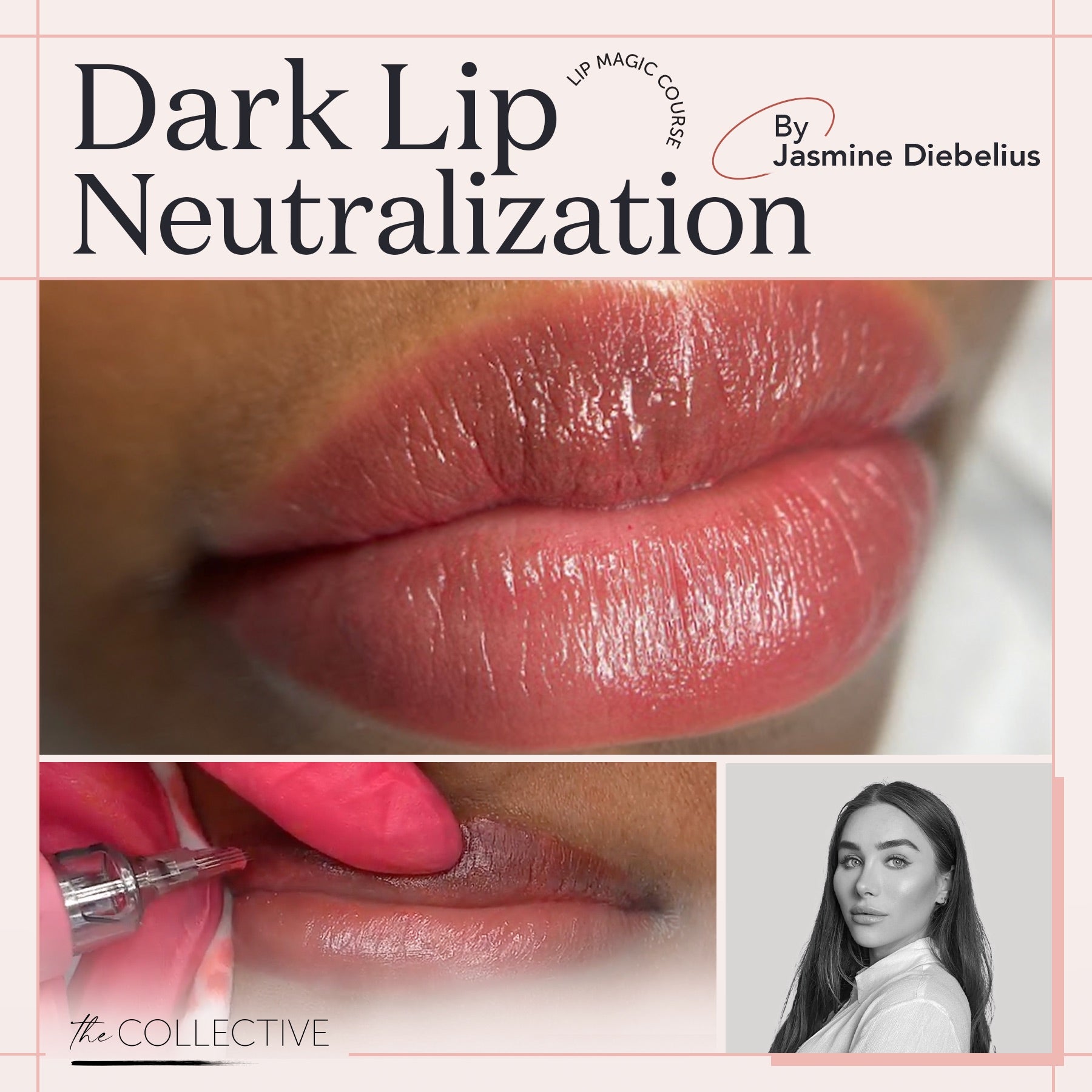 Lip Magic: Dark Lip Neutralization by Jasmine Diebelius