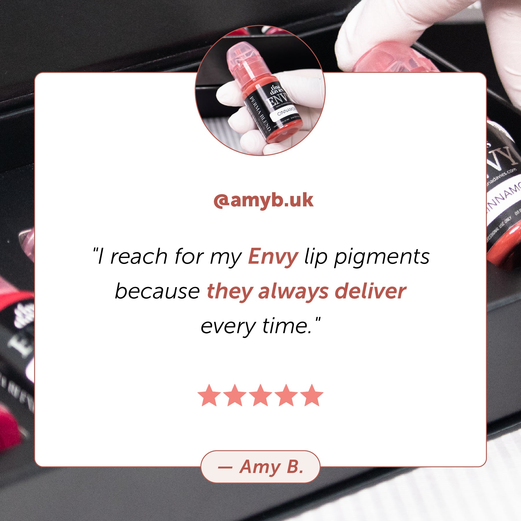 Envy Lip Pigment Collection