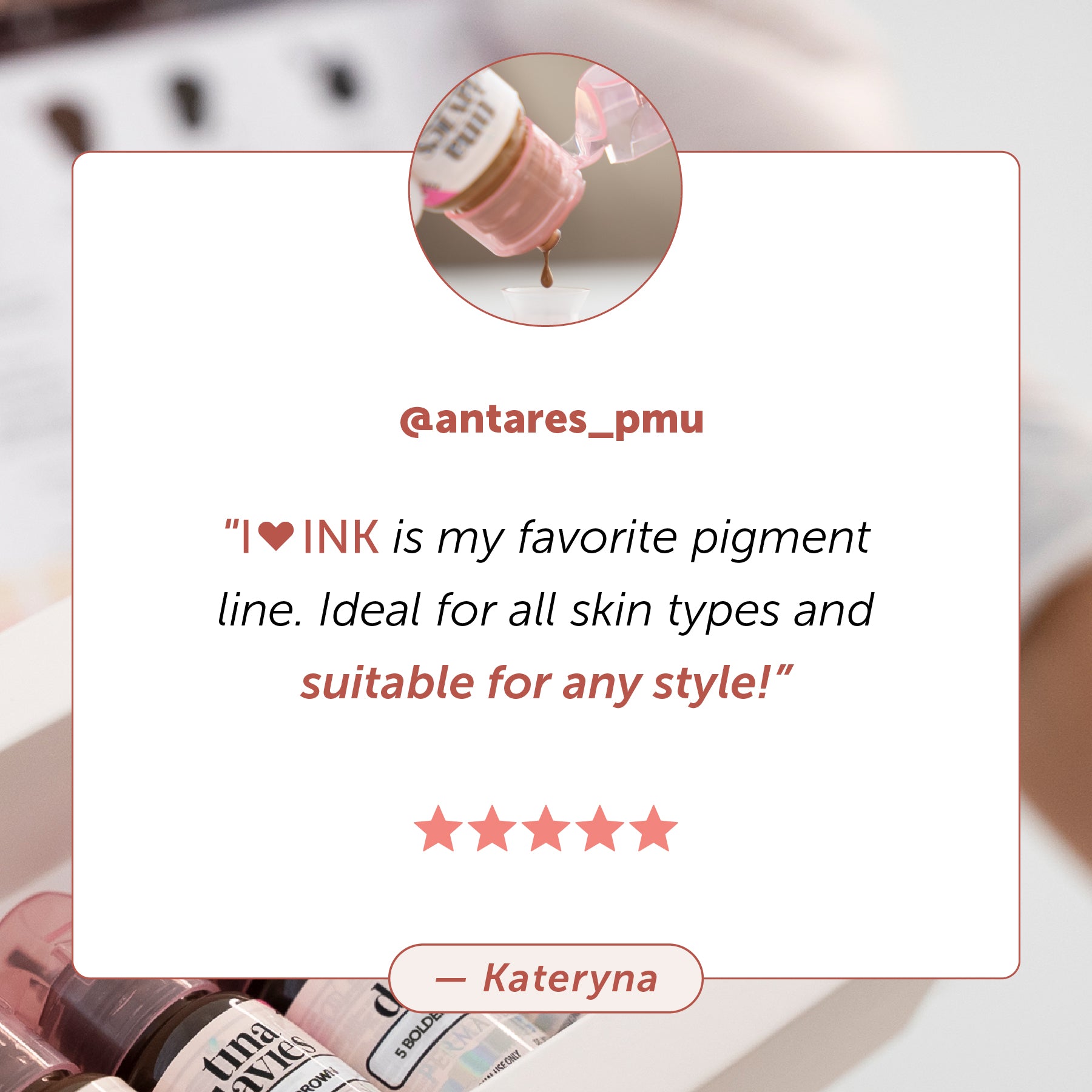 I ❤️ INK Brow Pigments