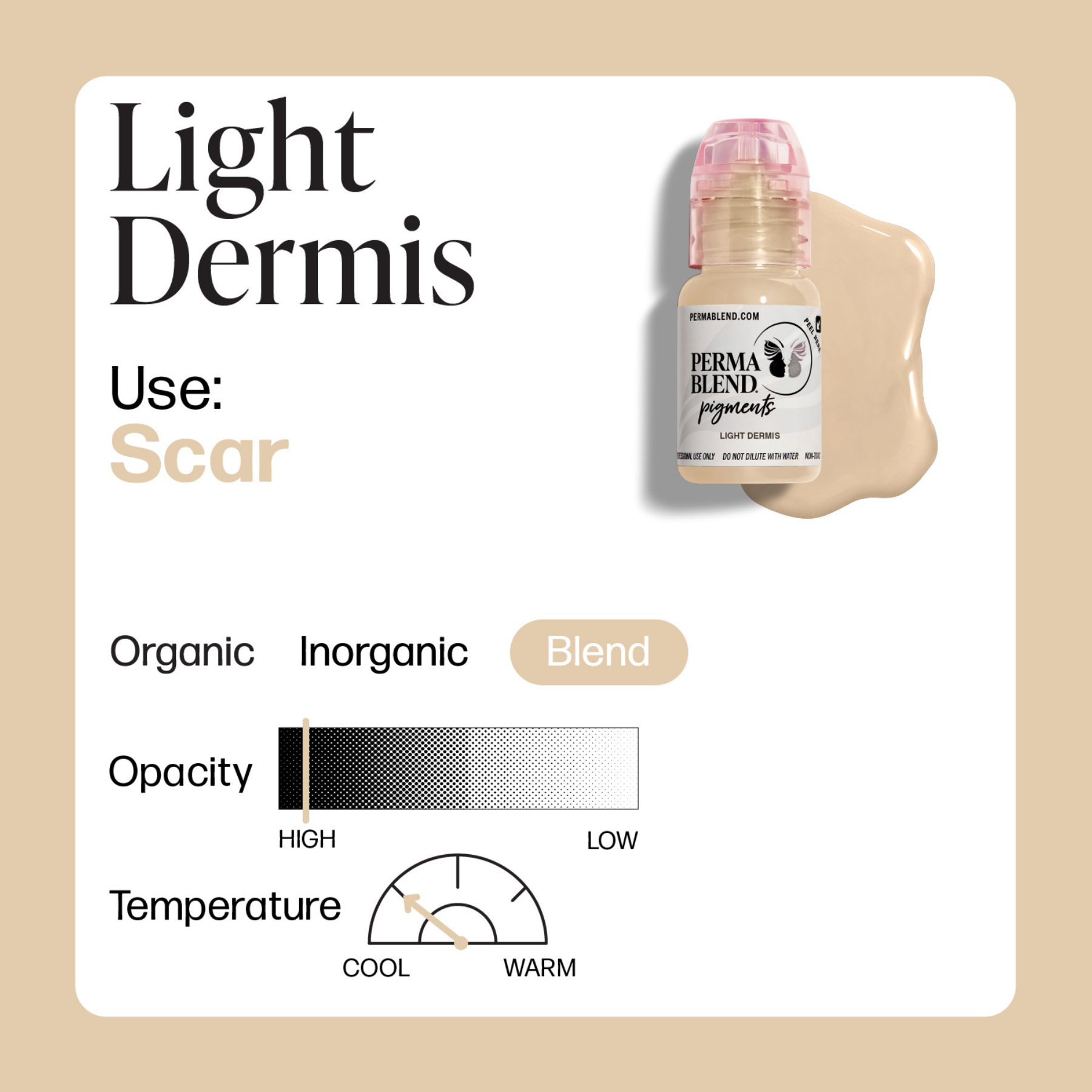 Perma Blend Scar Pigment Shades
