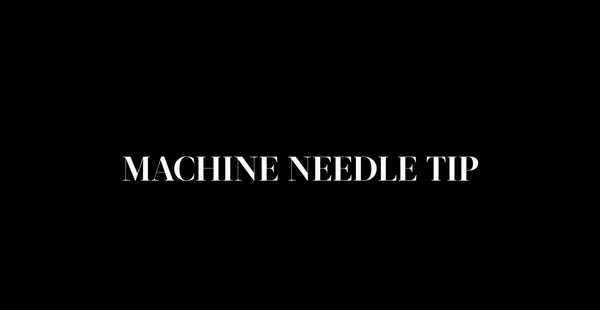 Machine Needle Tip with I ❤️ INK
