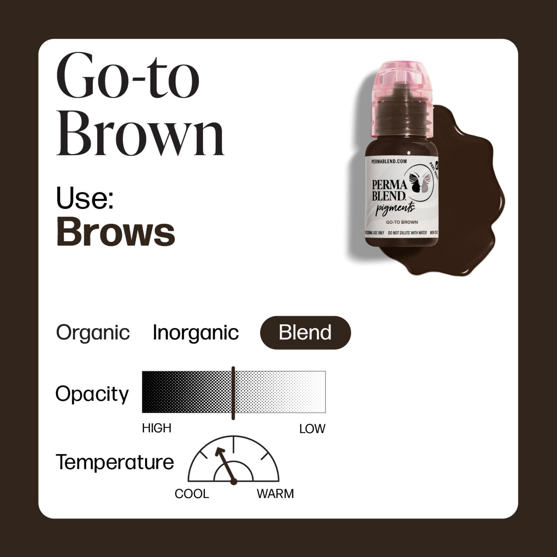 Perma Blend Eyebrow Pigments - Brow Shades